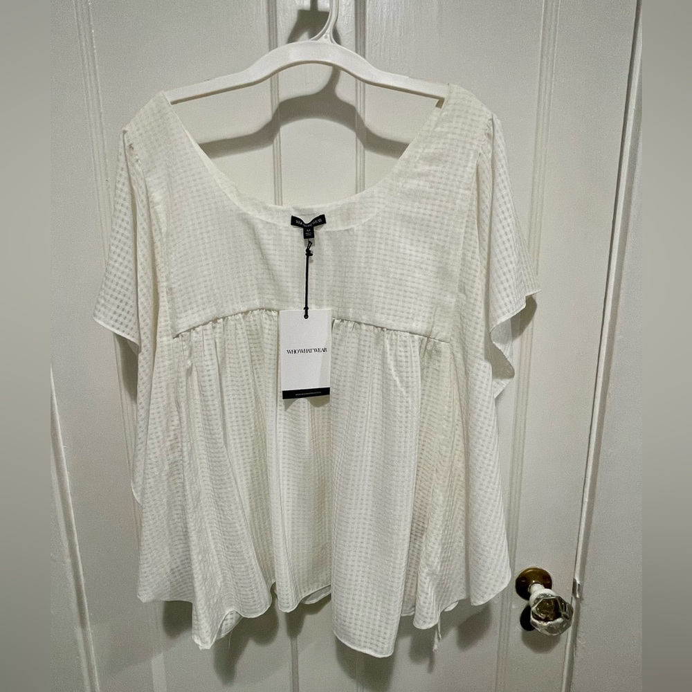 NWT poncho blouse